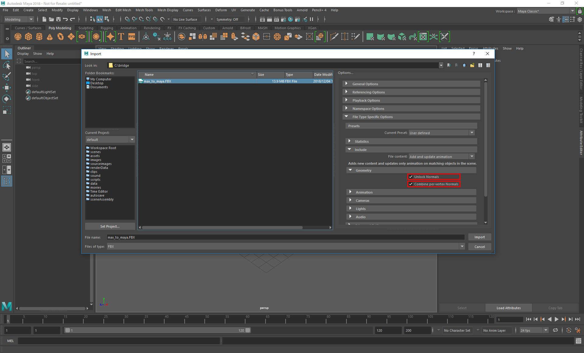 Pencil 4 Bridge Importing Into Maya From 3ds Max Psoft Website